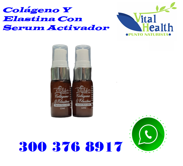 Colágeno Y Elastina Con Serum Activador