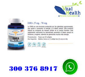DHEA 50 mg X 60 Capsulas Blandas