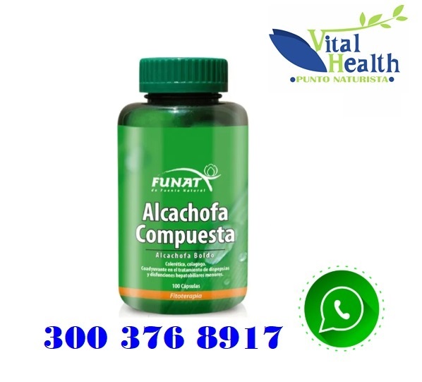 Alcachofa Compuesta X 100 Cápsulas