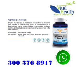 Vitamina D3 5.000 IU X 100 Cap Blandas.jpg