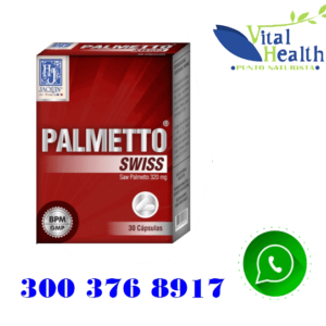 Palmetto Swiss x 30 cápsulas- Tratamiento de la Próstata