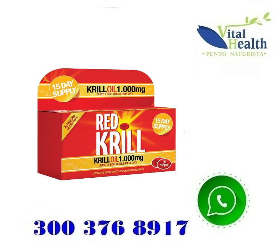 red krill 1.000mg 30 softgel